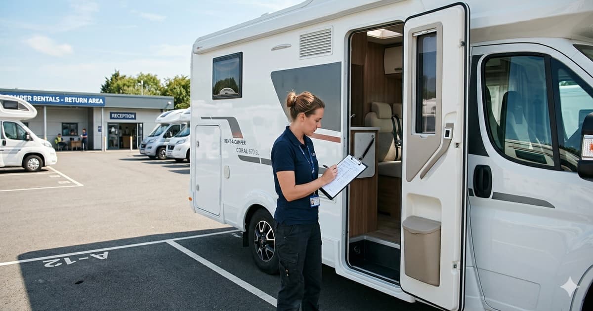 Czyszczenie kampera po wynajmie — lista kontrolna i błędy