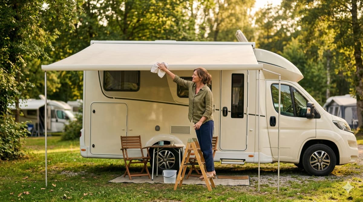 Jak dbać o markizę kampera — poradnik dla wypożyczalni